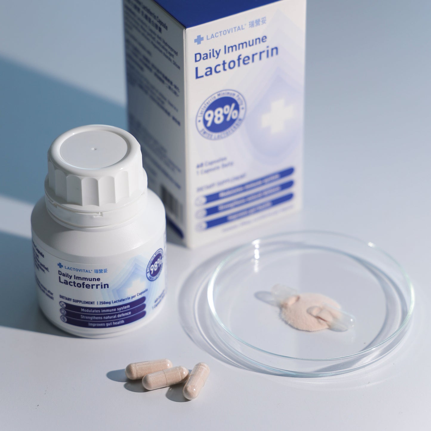 Daily Immune | Lactoferrin 250mg | 60 capsules